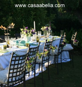 Getting married in Costa del Sol - Table setting
